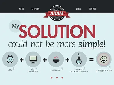 Portfolio Header Design