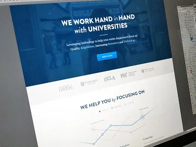 Web Design blue branding focus lab web design webdesign