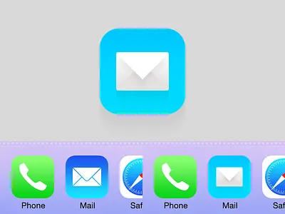 Mail - iOS7 app ios7 launcher mail