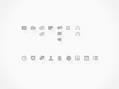 Loomideck Icons collaborate glyph icons platform ui