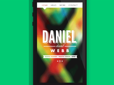 Website Designed For Iphone 5 7 branding design ios iphone logo self promo website