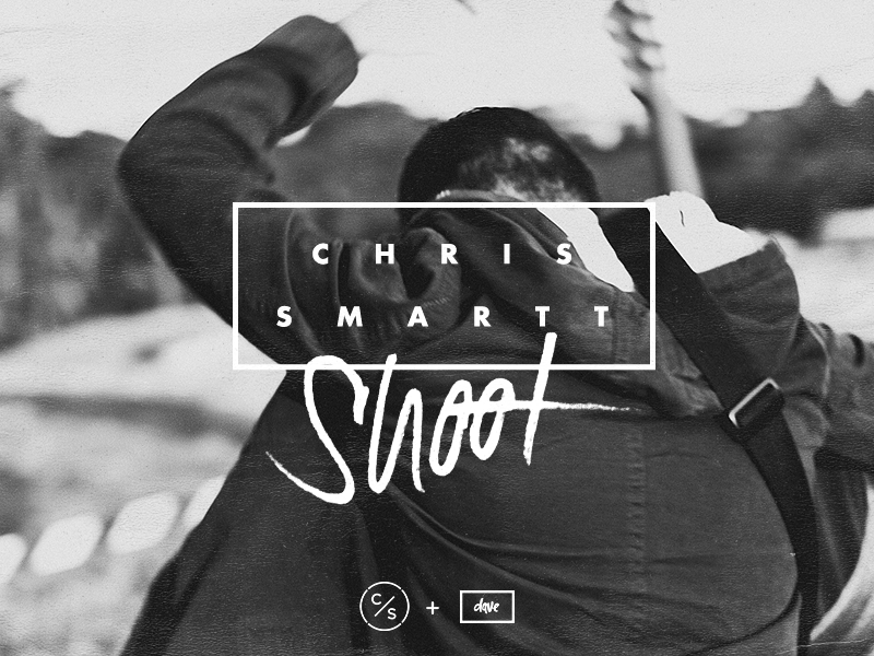 Chris Smartt brush copic hand drawn lettering marker photo photoshoot shoot type typography