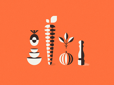 Packaging Illustration cook food identity illustration rabbit