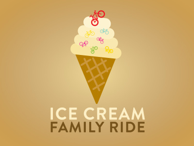 i scream, you scream bikes biking design illustration