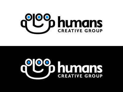 Humans Creative Group Logo brand creative creativo group grupo humanos humans logo