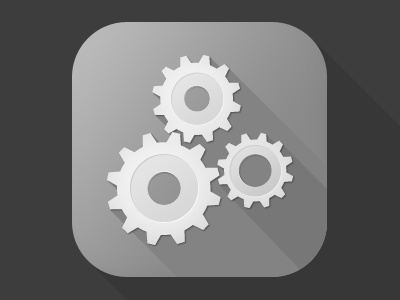 Settings Icon apple design icon ios7 marin sotirov