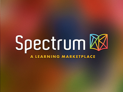 Spectrum Logo book learn logo