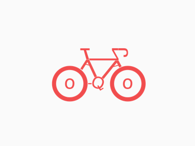 Bike bike branding flat color flat design icon illustration line icon logo design typography