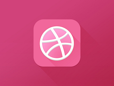 dribbble icon iOS 7 app apple david vera design dribbble ico icon ios ios7