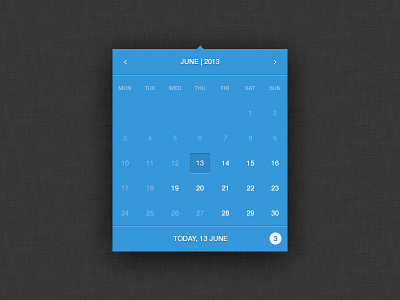 Calendar blue calendar date dropdown picker ui