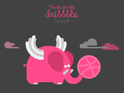 Dribbble dribbble elephant