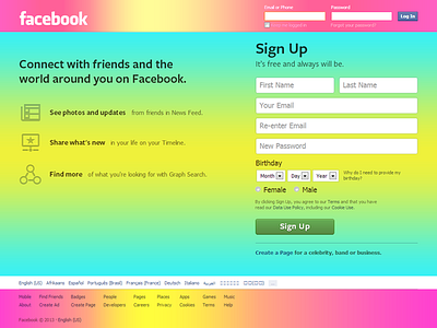 Jony Ive redesigns Facebook facebook gradient jony ive lonely viking photoshop rebound shane rielly