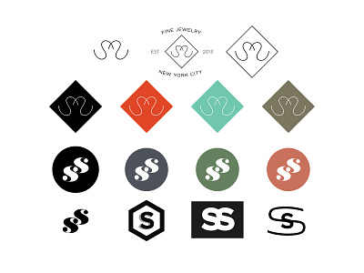 Esses branding concepting cute esses fashion jewelry john h ratajczak logo mark new york nyc s