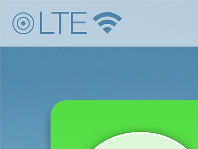 iOS 7 Cell Coverage design ios ios 7 ios7 iphone status status bar