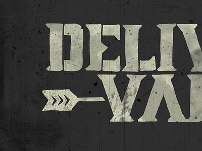 DV Logo custom handmade lettering logo mexico monterrey typography