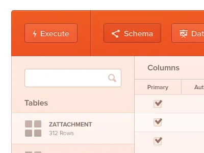 User Interface orange red ui user interface