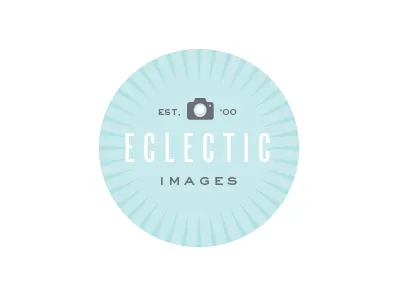 Eclectic Images Photography emblem logo photographer retro