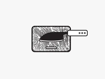 Cutting board cutting board illustration kitchen knife pattern wood