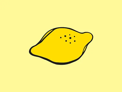 LeMoN citrus lemon logo mark