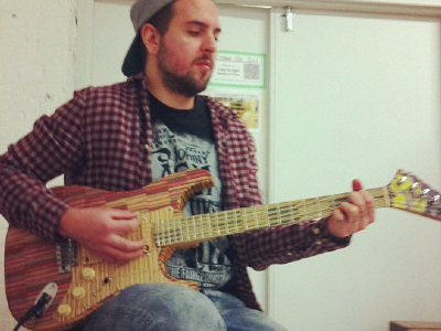 Skateboard Guitar guitar music recycled skateboard skate guitar skateboards
