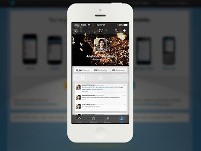 Twitter iOS7 Concept anatasof apple concept ios 7 iphone minimus v redesign twitter ui