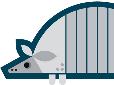 armadillo detail armadillo dallas observer freelance illustration vector