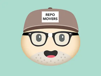 Rough Frans, the Repomen mascotte app frans github illustration logo mascotte men railsrumble repo