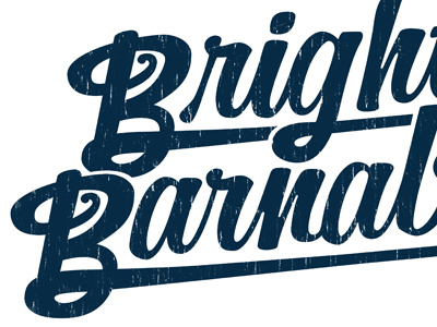 Logo detail logo script type typography
