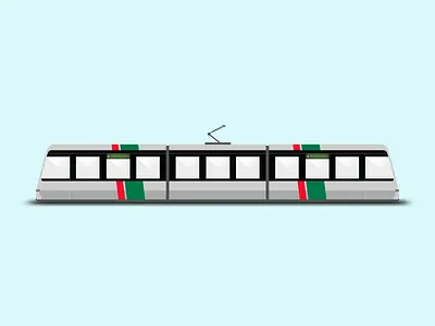 Tram illustration assignment illustration ret rotterdam school tram