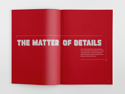 Uniformity Catalog catalog clothing details detroit editorial red simple