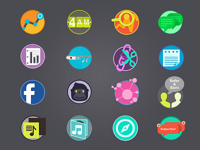 Custom Icons apps creatorplatform fullscreen inc.