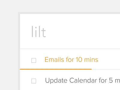 Liltup.com application branding ui ux