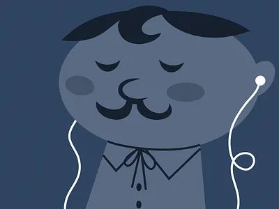 Listen to podcast illustration jim flora listen