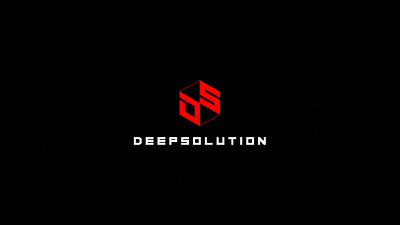 DEEP SOLUTION branding graphic design logo