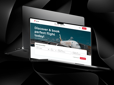 Flight Booking Full Website Design aircraft airline website booking booking platform booking service flight flight agency flight booking flight booking website flight landing page flight ticket flight website flights ticket travel travel website web design