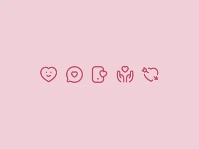 Valentine Animated icons animation design heart icon icondesign iconography iconpack icons iconset kiss love valentine