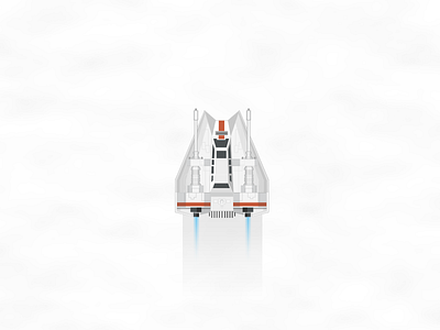 Snowspeeder illustration ship snow snowspeeder speeder star starwars wars