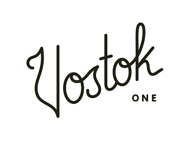 Vostok One 6v6 amp custom type guitar typography