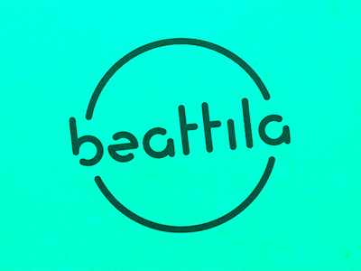 beattila beat dj logo music typography