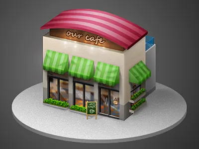 Cafe cafe coffee danier icons photoshop