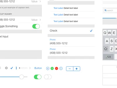 iOS 7 OmniGraffle stencils (Freebie) freebie ios 7 omnigraffle ui kit