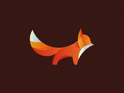 Fox animal branding cute forest fox icon icon design logo logo design mark orange