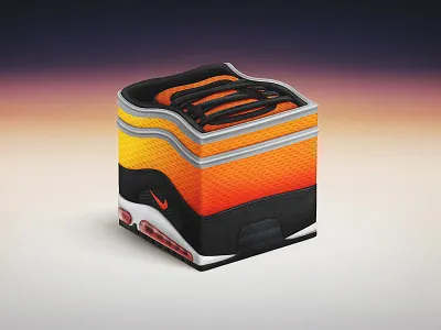 Nike Air Max 97 - Sunset Pack 97 airmax airmax97 cubes gradient nike nikeair nikesportswear orange sneakers sunset yellow