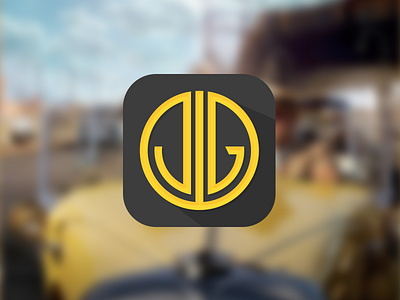 Mr. Gatsby (flat) 7 flat gatsby icon ios ios7 vlaznevbro yellow