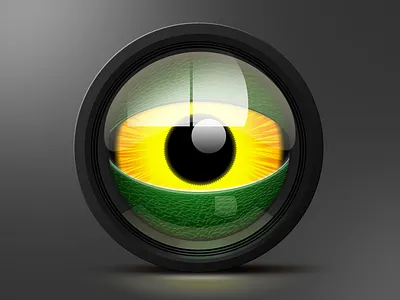 Monster Eye camera lens eye monster photoshop vectors