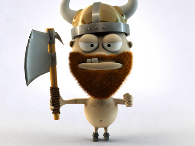 Barbarian Man 3d cinema 4d