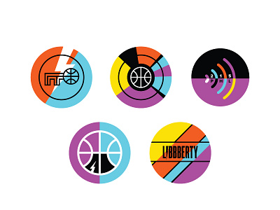 Philly Dribbble Meetup buttons icons philly