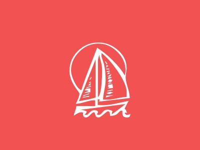 Flat Boat art boat design flat fun