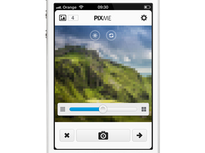 Pixme app icon iphone pixme