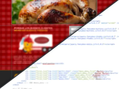 Proceso css digital art html photoshop psd